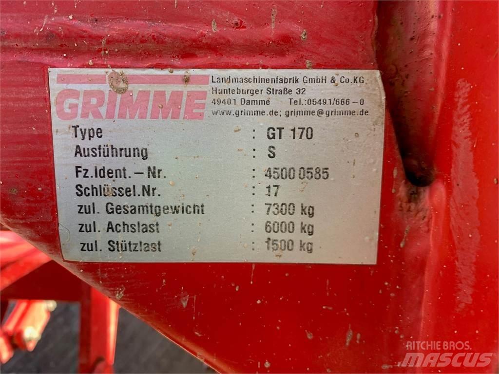 Grimme GT170S Zemiakové kombajny
