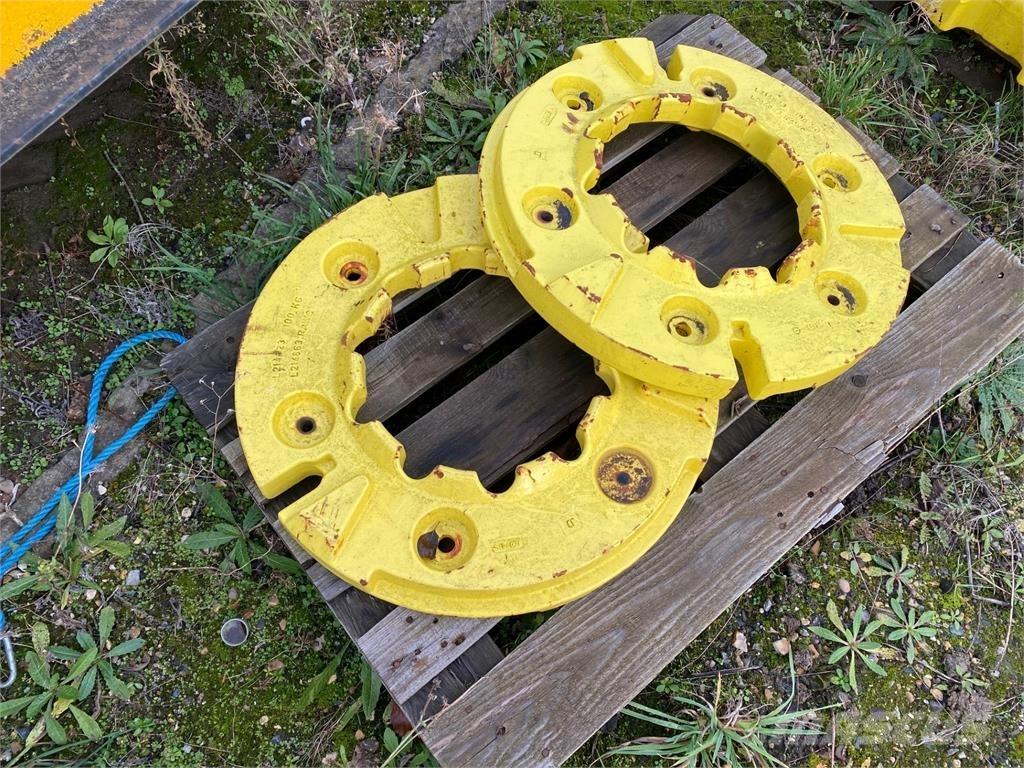 John Deere 205KG Pneumatiky, kolesá a ráfiky