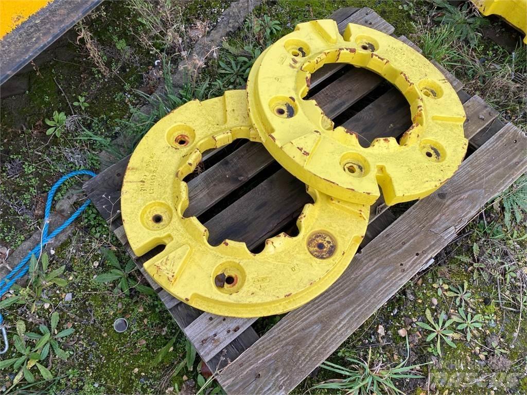 John Deere 600KG Pneumatiky, kolesá a ráfiky