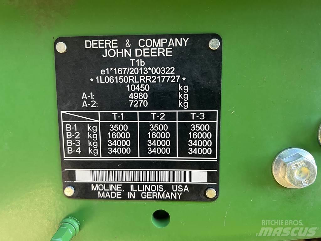 John Deere 6R150 Traktory