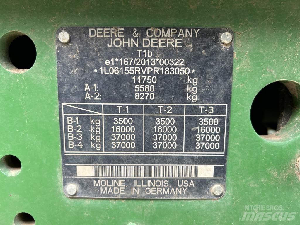 John Deere 6R155 Ďalšie poľnohospodárske stroje