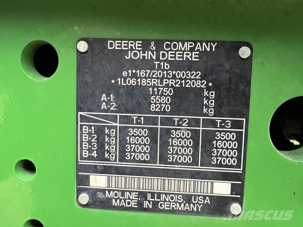 John Deere 6R185 Traktory
