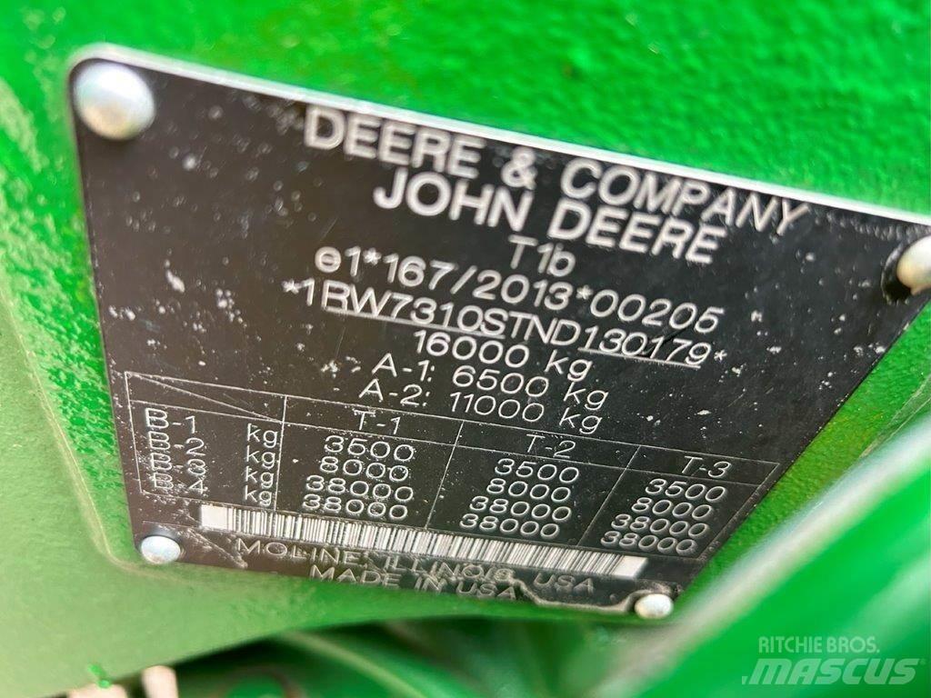 John Deere 7R310 Traktory