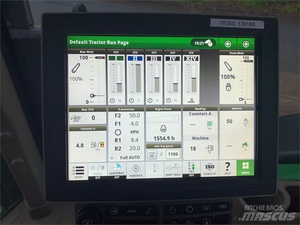 John Deere 7R350 Ďalšie poľnohospodárske stroje
