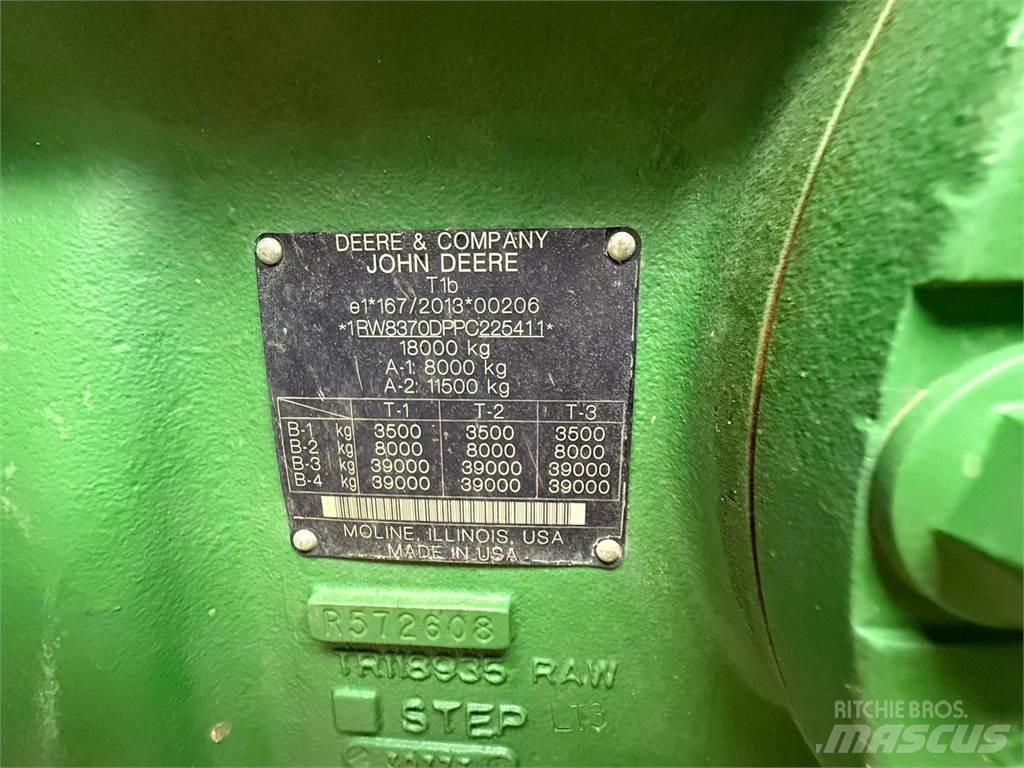 John Deere 8R370 Ďalšie poľnohospodárske stroje