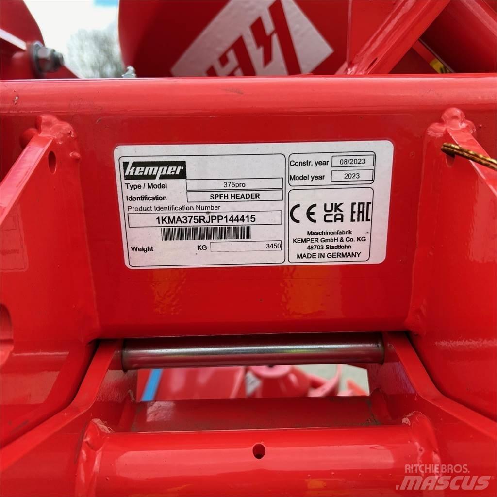 Kemper 375 PRO Ďalšie poľnohospodárske stroje