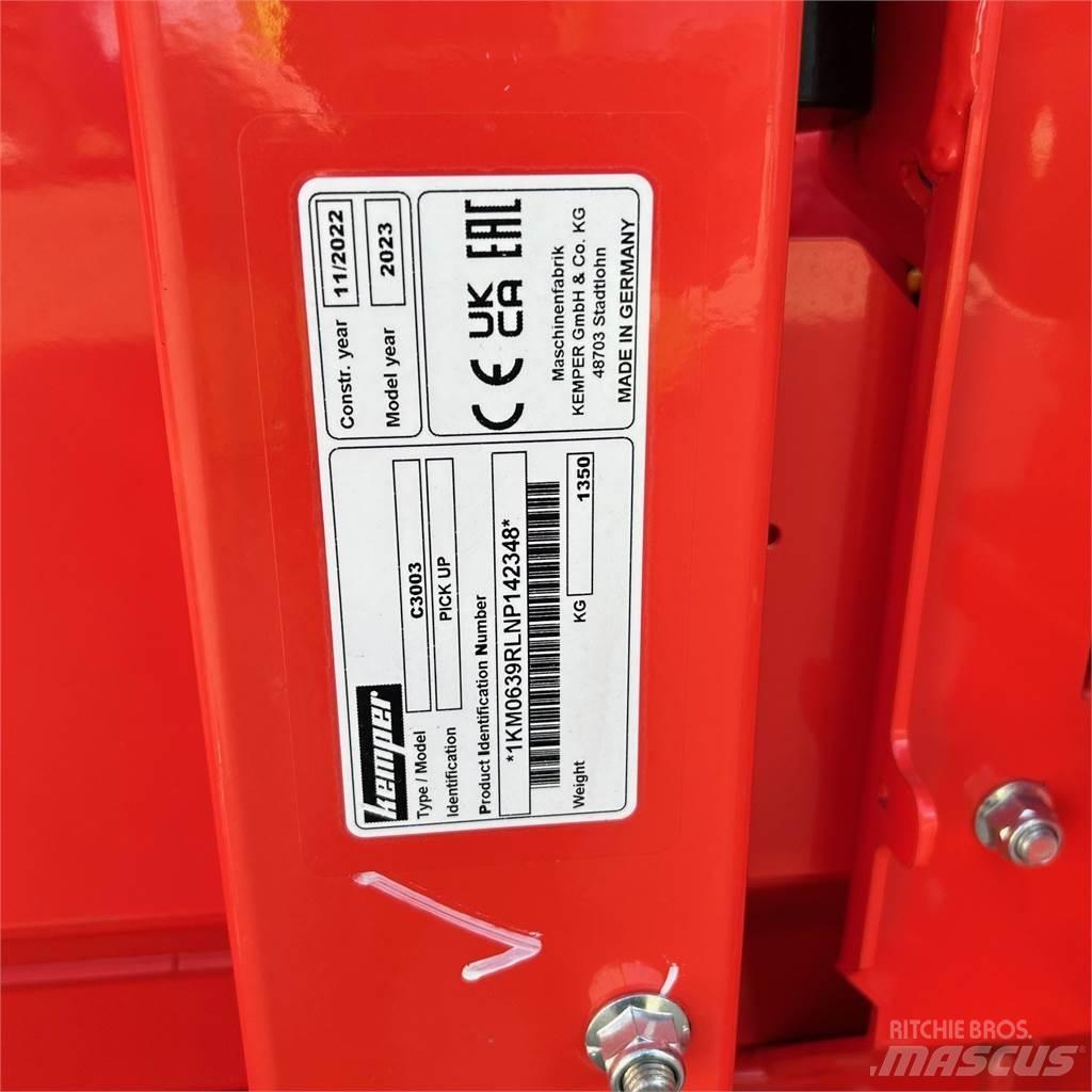 Kemper C3003 Ďalšie poľnohospodárske stroje