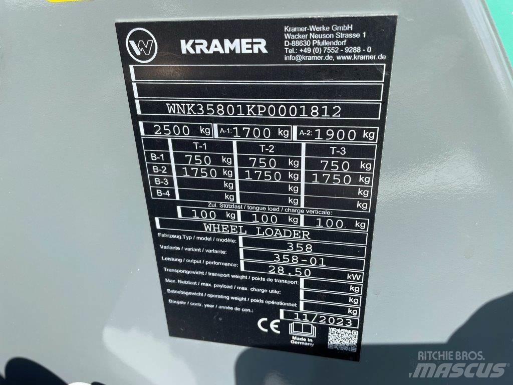 Kramer KL14.5 Teleskopické nakladače pre poľnohospodárstvo