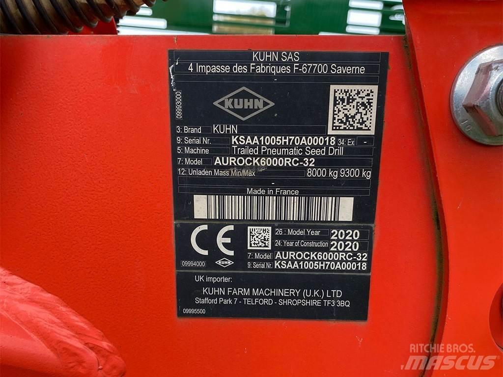 Kuhn AUROCK 6000 Mechanické sejačky