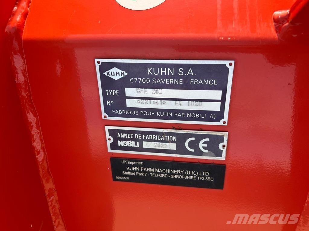 Kuhn BPR280 RH Mulčovače