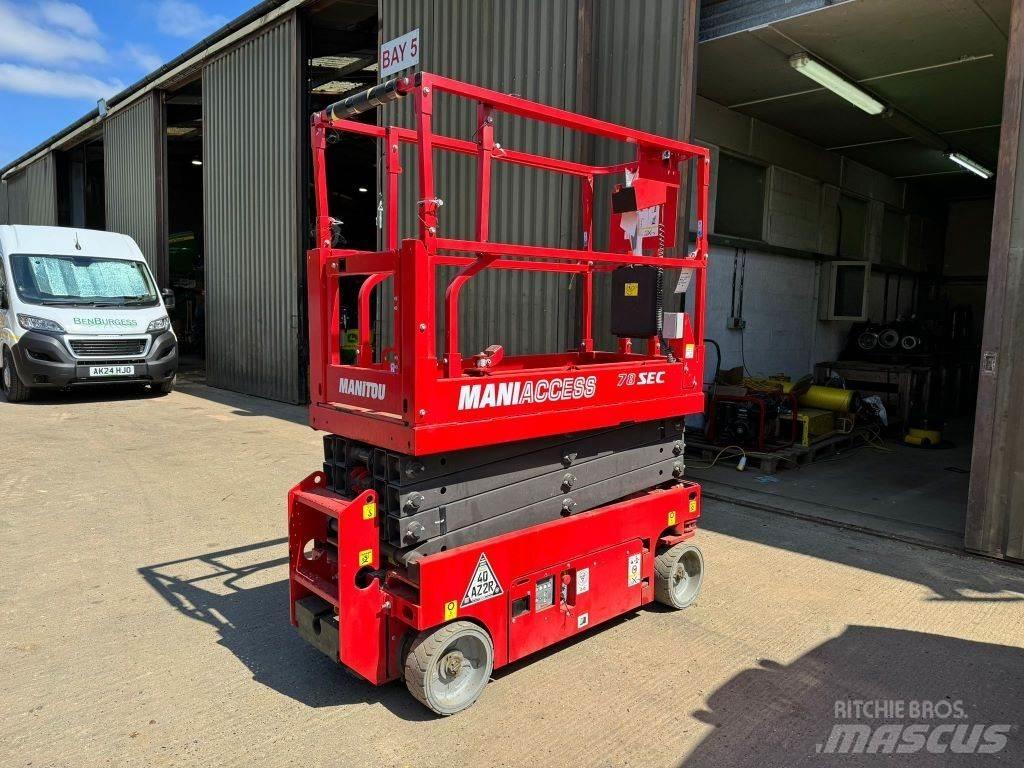 Manitou 78 SEC Nožnicové zdvíhacie plošiny