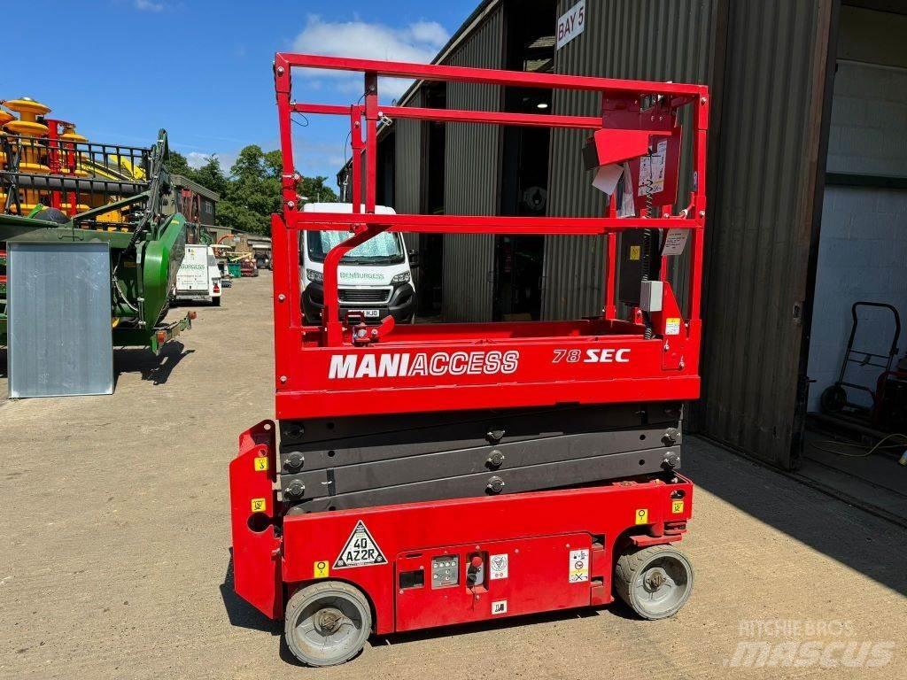 Manitou 78 SEC Nožnicové zdvíhacie plošiny