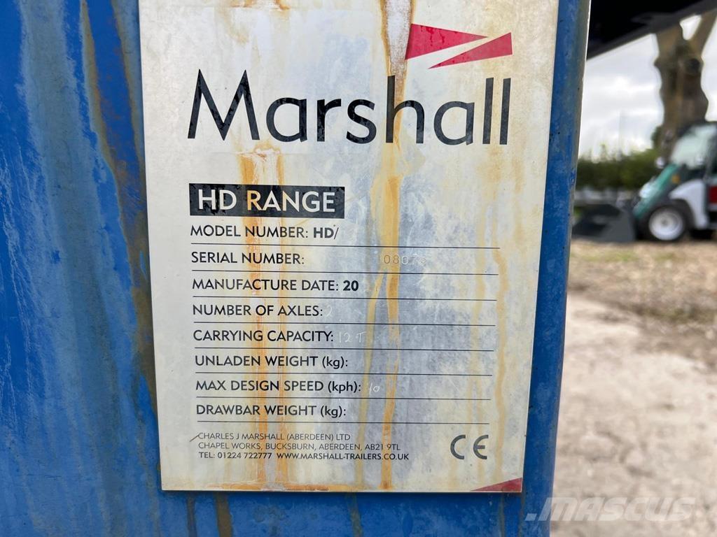 Marshall HD12 Rozmetadlá maštaľného hnoja