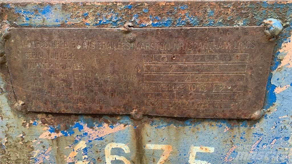 Marston 8 TONNE Prívesy na všeobecné použitie