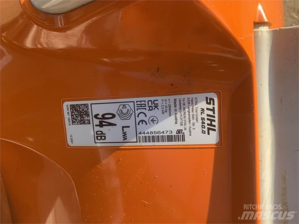 Stihl RL540 Ďalšie poľnohospodárske stroje