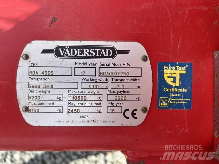 Väderstad RDA400S Mechanické sejačky