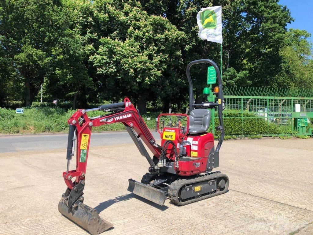 Yanmar SV08-1C Midi rýpadlá 7 t - 12 t