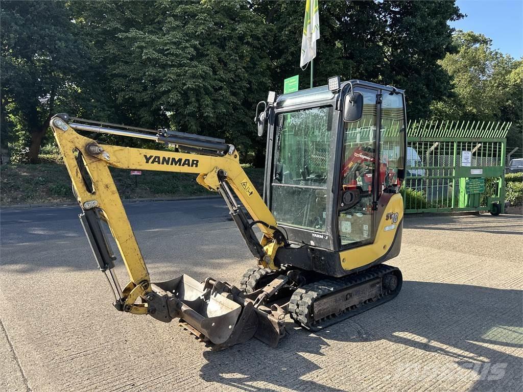 Yanmar SV18 Midi rýpadlá 7 t - 12 t