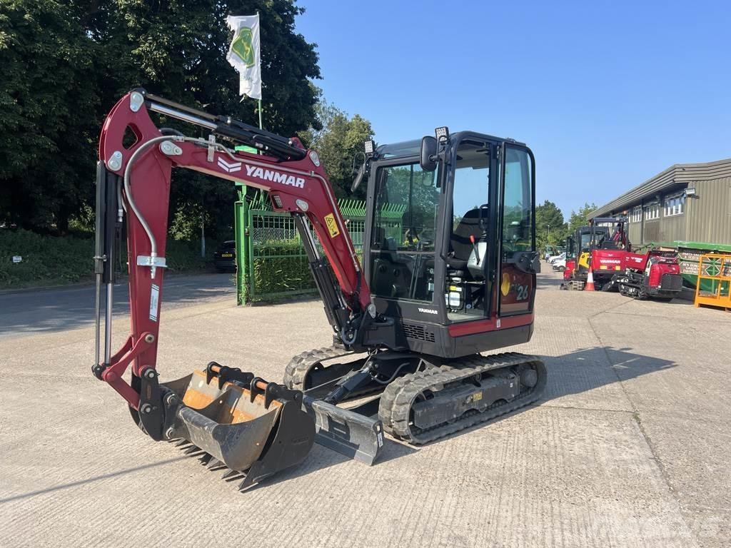 Yanmar SV26 Midi rýpadlá 7 t - 12 t
