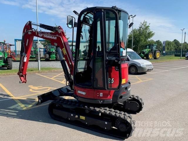 Yanmar VIO26-6 Midi rýpadlá 7 t - 12 t