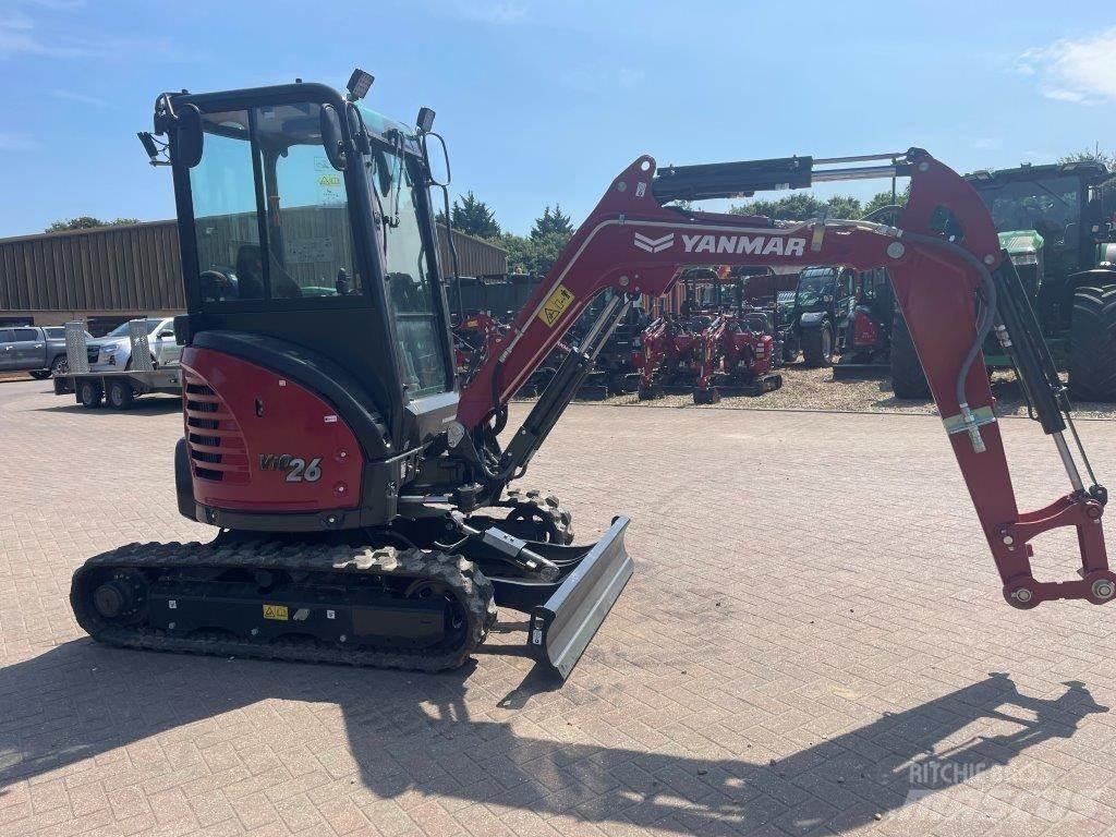 Yanmar VIO26-6 Midi rýpadlá 7 t - 12 t