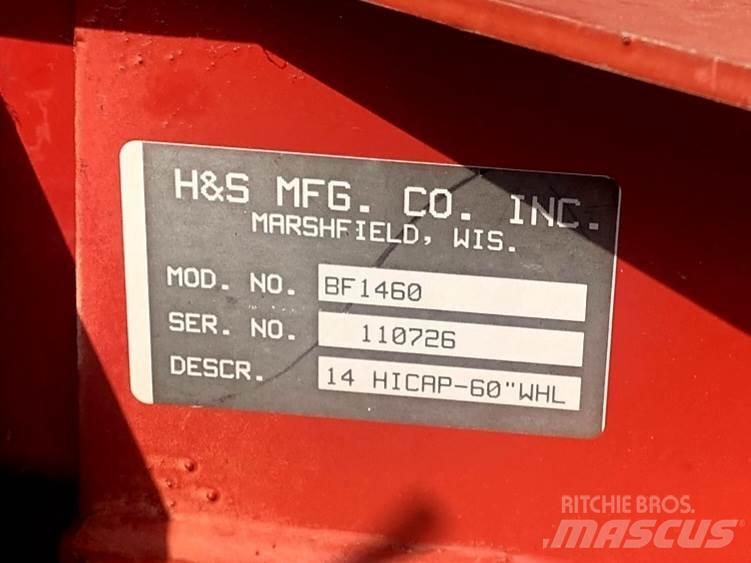 H&S BF1660 Obracače a zhrabovače sena