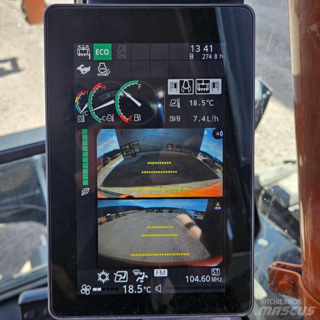 Hitachi ZX135US-7 Pásové rýpadlá