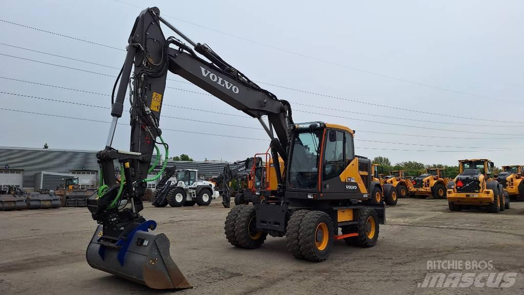 Volvo EWR 170 E Kolesové rýpadlá