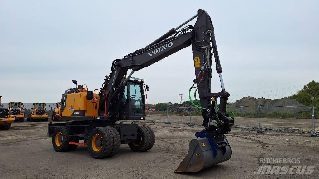 Volvo EWR 170 E Kolesové rýpadlá