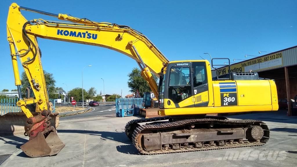 Komatsu PC360LC-10 Pásové rýpadlá