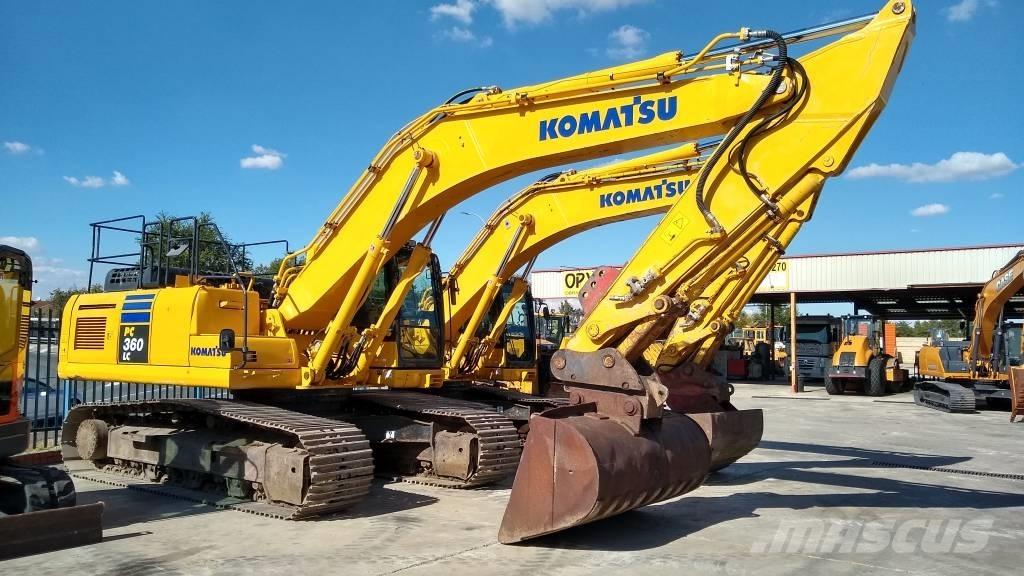 Komatsu PC360LC-10 Pásové rýpadlá