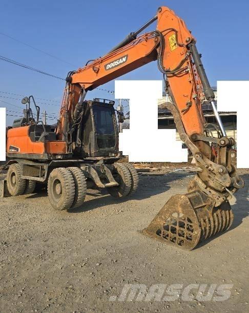 Doosan DX 140 W-5 Kolesové rýpadlá