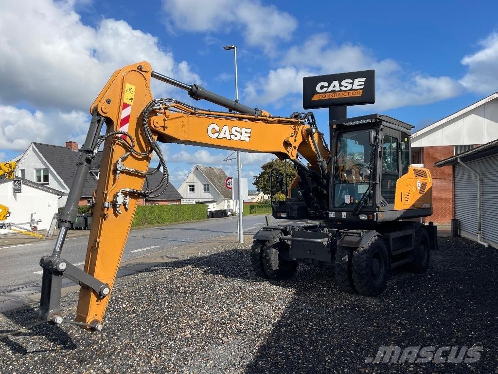 CASE WX 160 E Kolesové rýpadlá