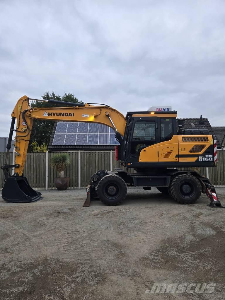 Hyundai HW 160 Kolesové rýpadlá