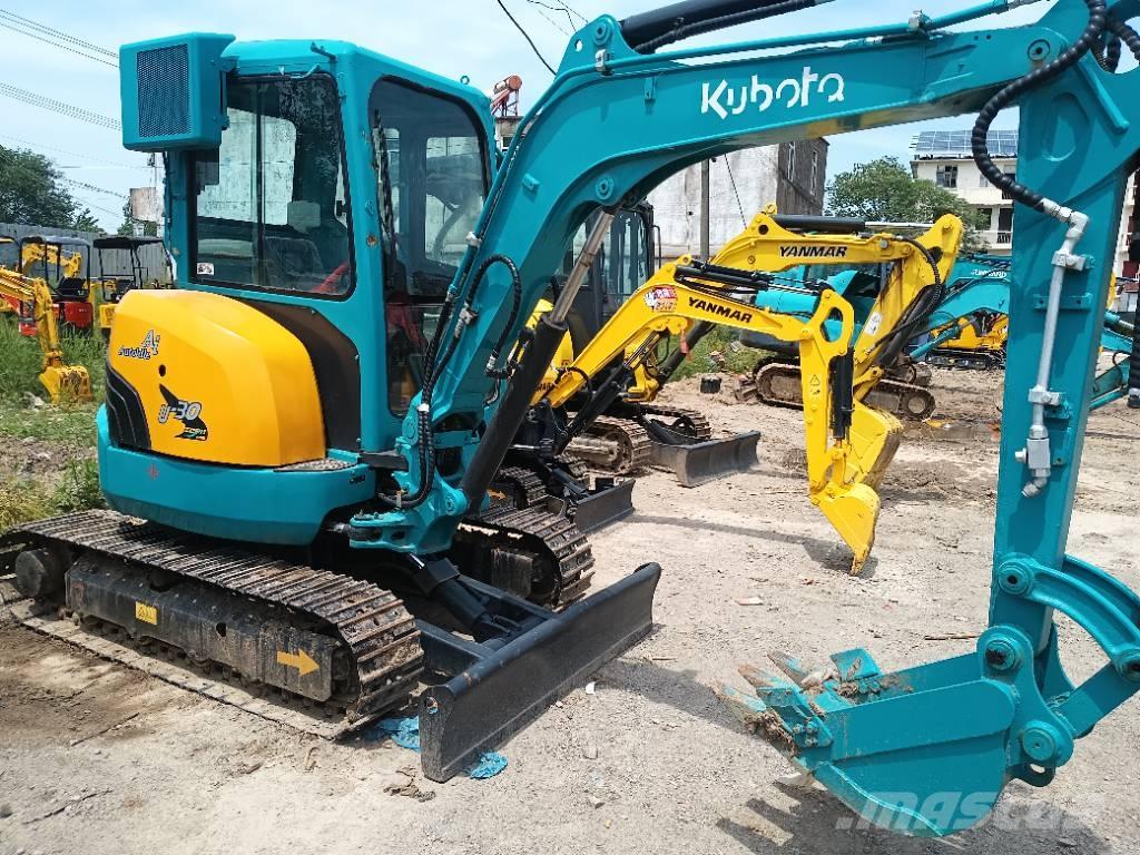 Kubota U 30 Mini rýpadlá < 7t