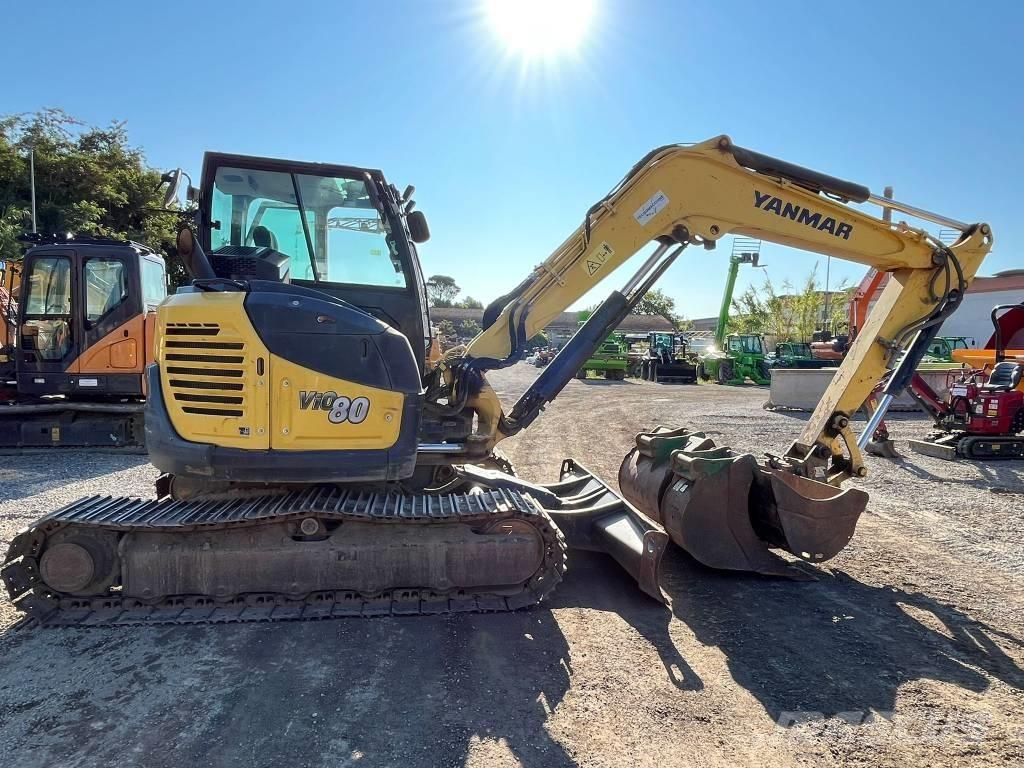 Yanmar Vio 80-1A Midi rýpadlá 7 t - 12 t