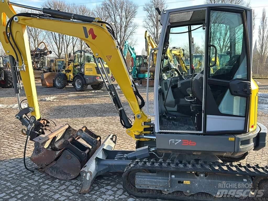 Wacker Neuson EZ36 Mini rýpadlá < 7t