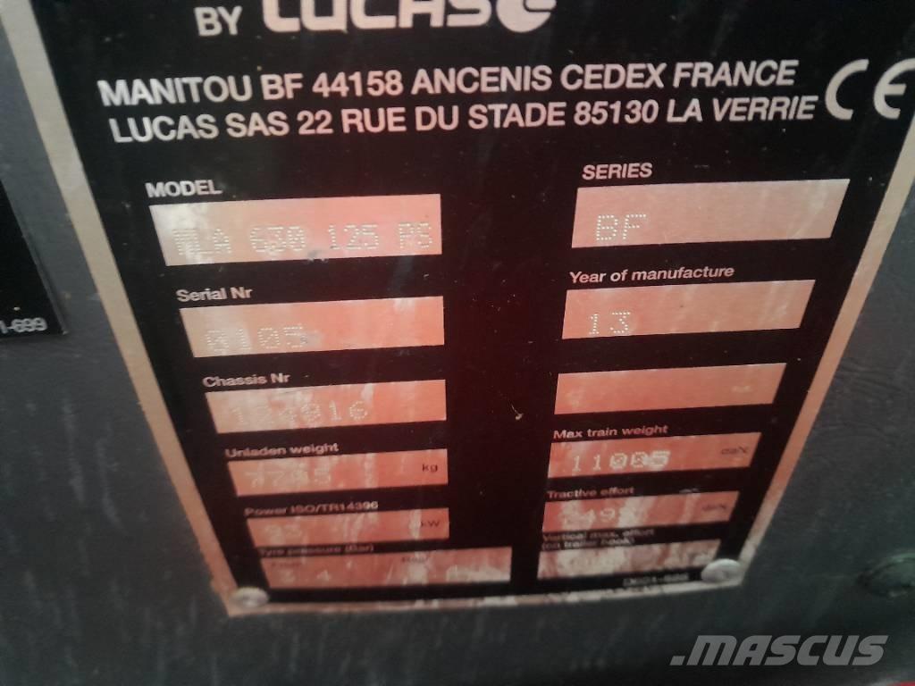 Manitou MLT630-125 Teleskopické nakladače pre poľnohospodárstvo