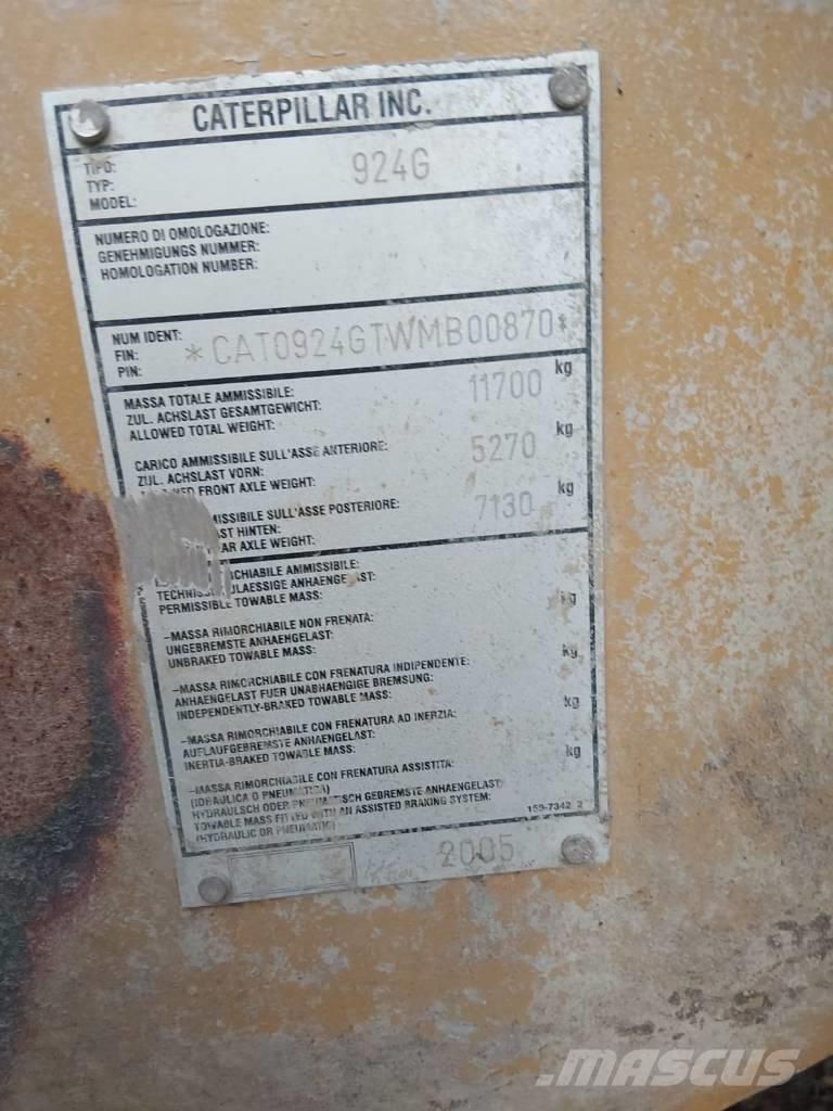 CAT 924 G Kolesové nakladače