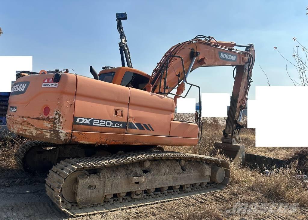 Doosan DX 220 LCA Pásové rýpadlá