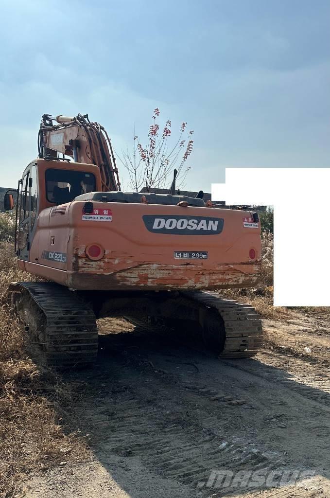 Doosan DX 220 LCA Pásové rýpadlá