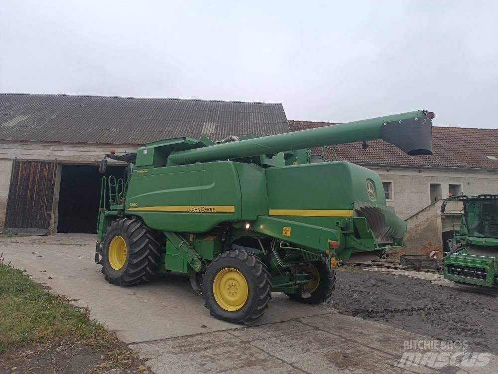 John Deere T 660 Kombinované zberacie stroje