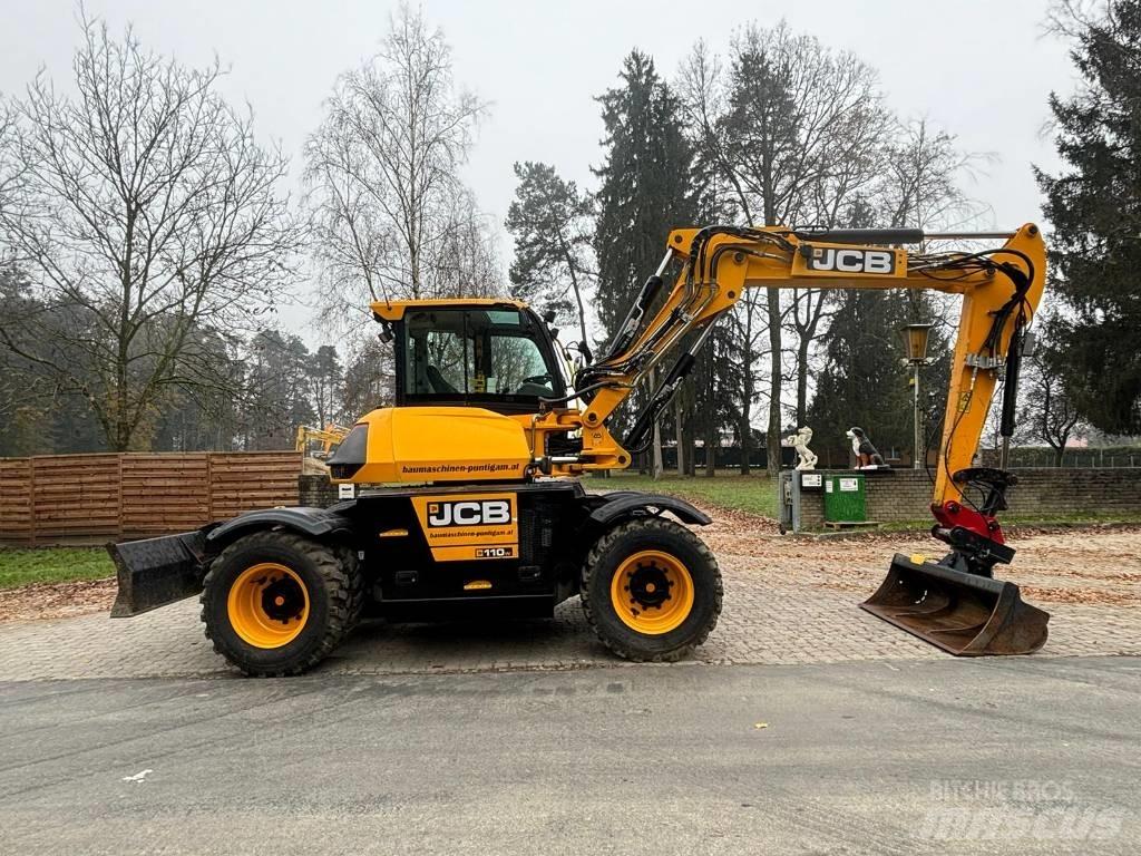 JCB HD 110 WT 4F Kolesové rýpadlá
