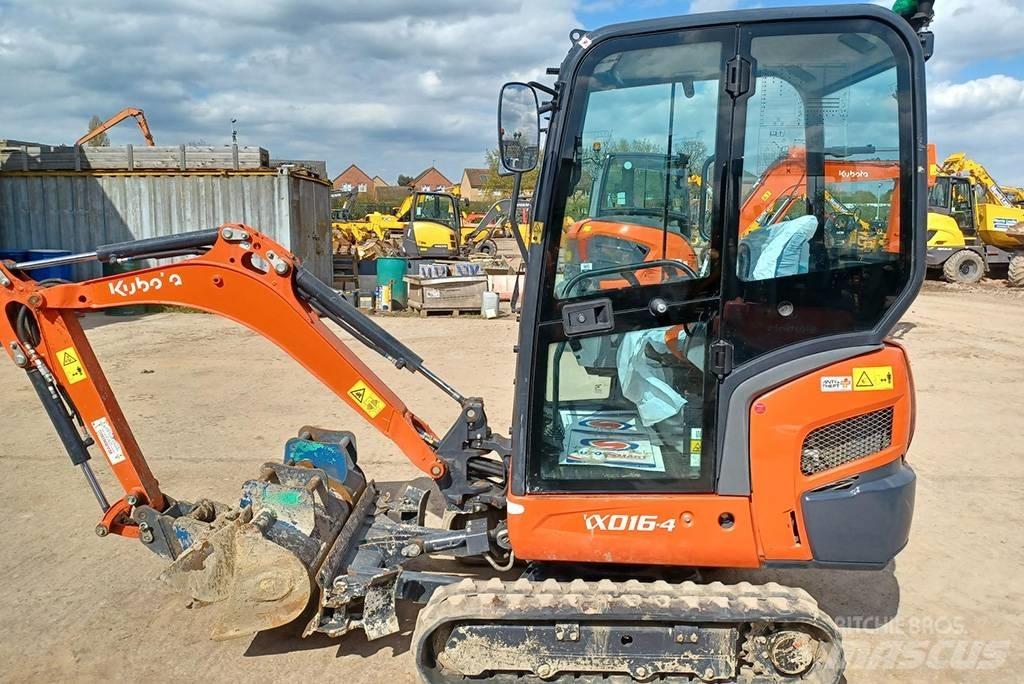 Kubota KX016-4G Mini rýpadlá < 7t