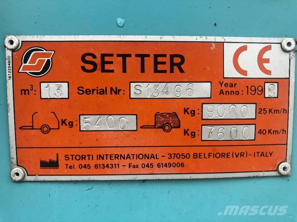 Storti setter ds 130 Zariadenie na vykladanie sila