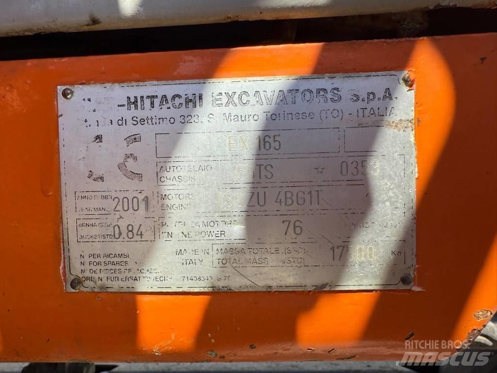 Fiat Hitachi EX 165 Pásové rýpadlá