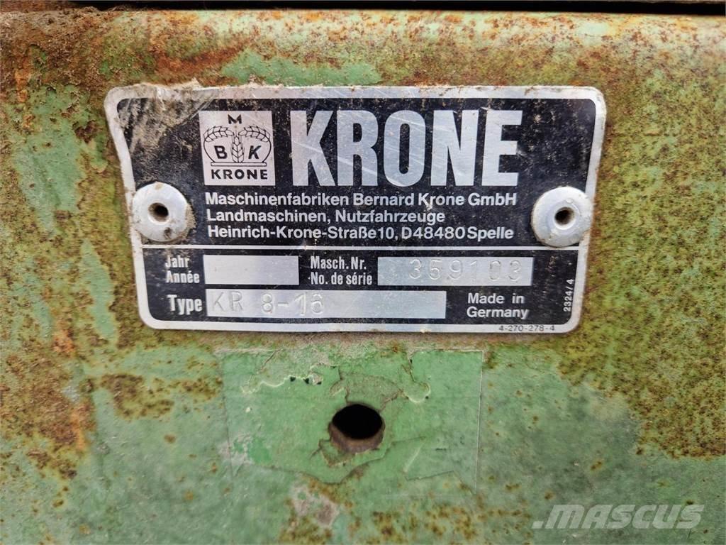 Krone KR 8-16S Lisy na okrúhle balíky