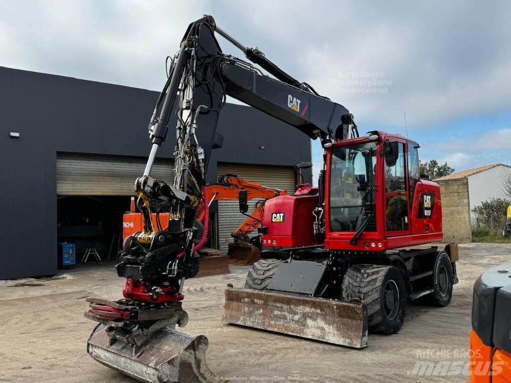 CAT 315 Kolesové rýpadlá