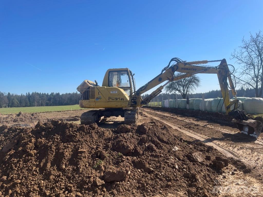 Komatsu Pc 95 r Midi rýpadlá 7 t - 12 t