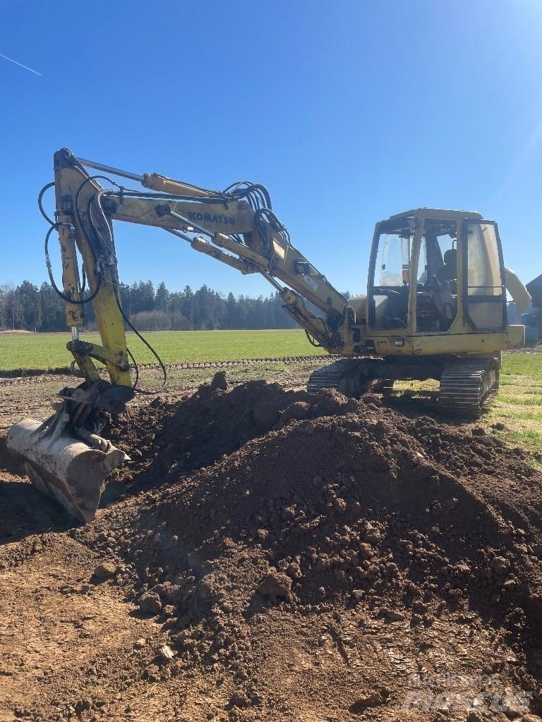 Komatsu Pc 95 r Midi rýpadlá 7 t - 12 t